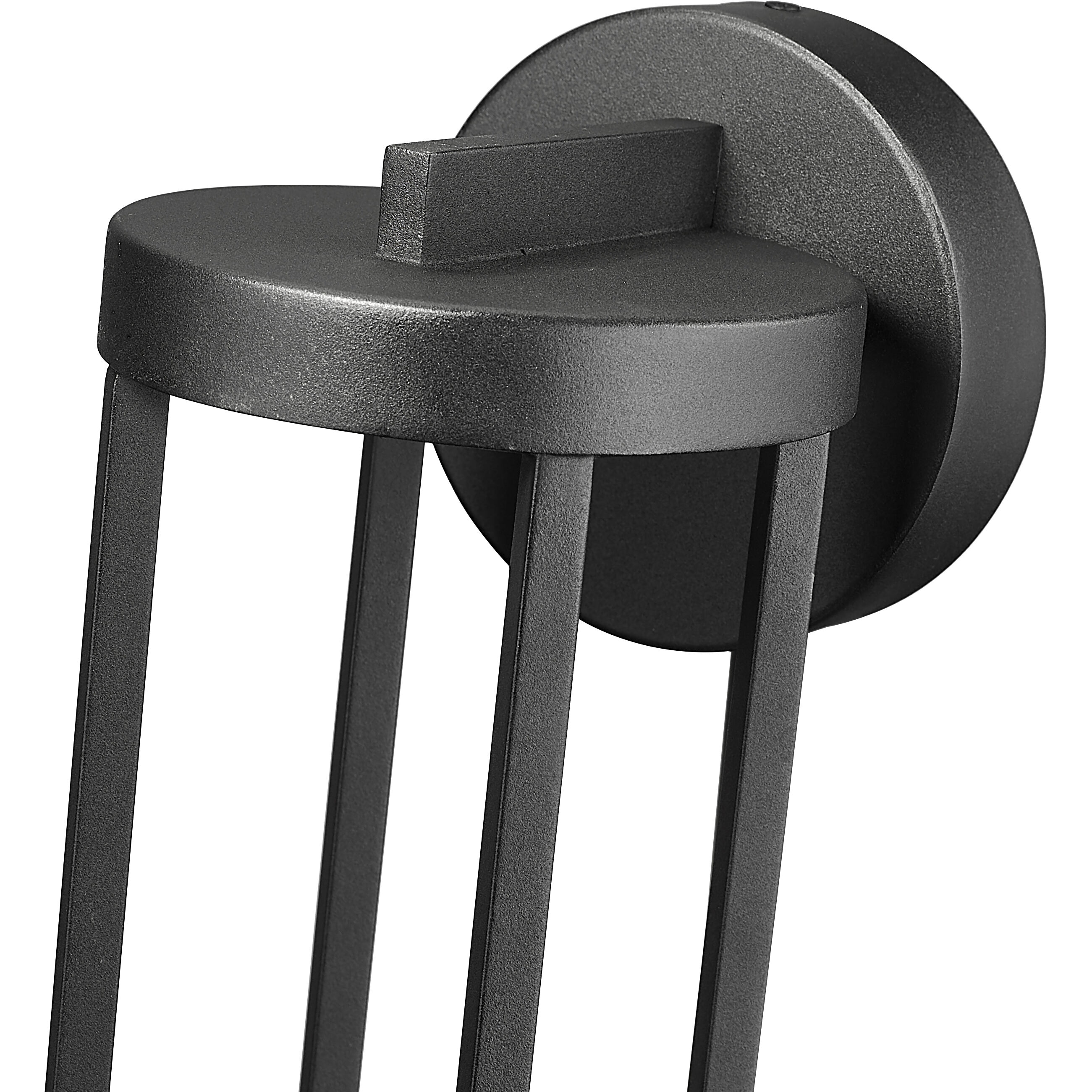 Leland LED 12.5 inch Sand Black Outdoor Wall Light