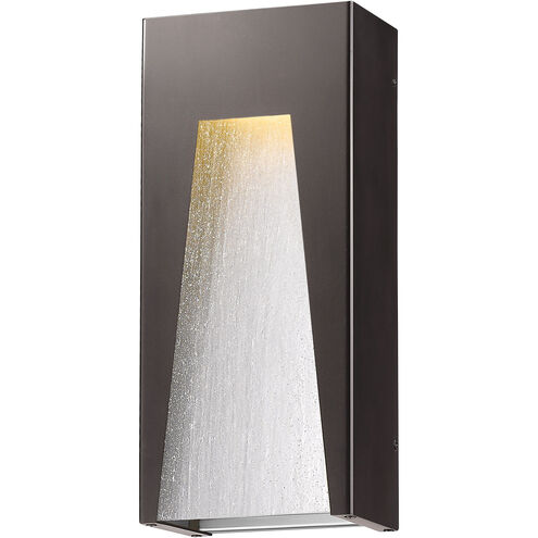 Millenial LED 18 inch Bronze Silver Outdoor Wall Light