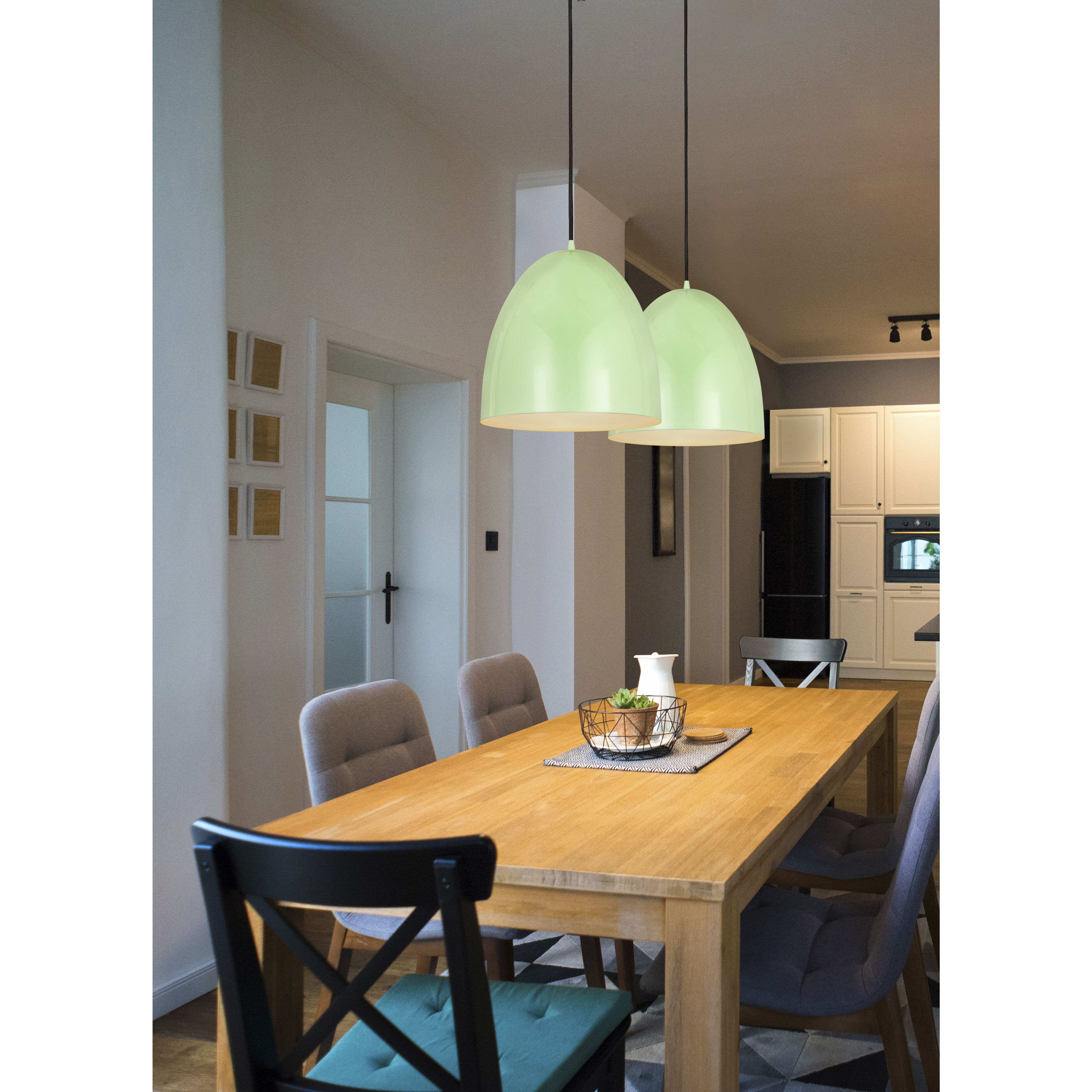 Z-Studio 1 Light 12 inch Mint Pendant Ceiling Light