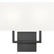 Saxon Wall Sconce Wall Light in Matte Black