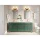 Grayson 2 Light 16 inch Modern Gold Vanity Wall Light