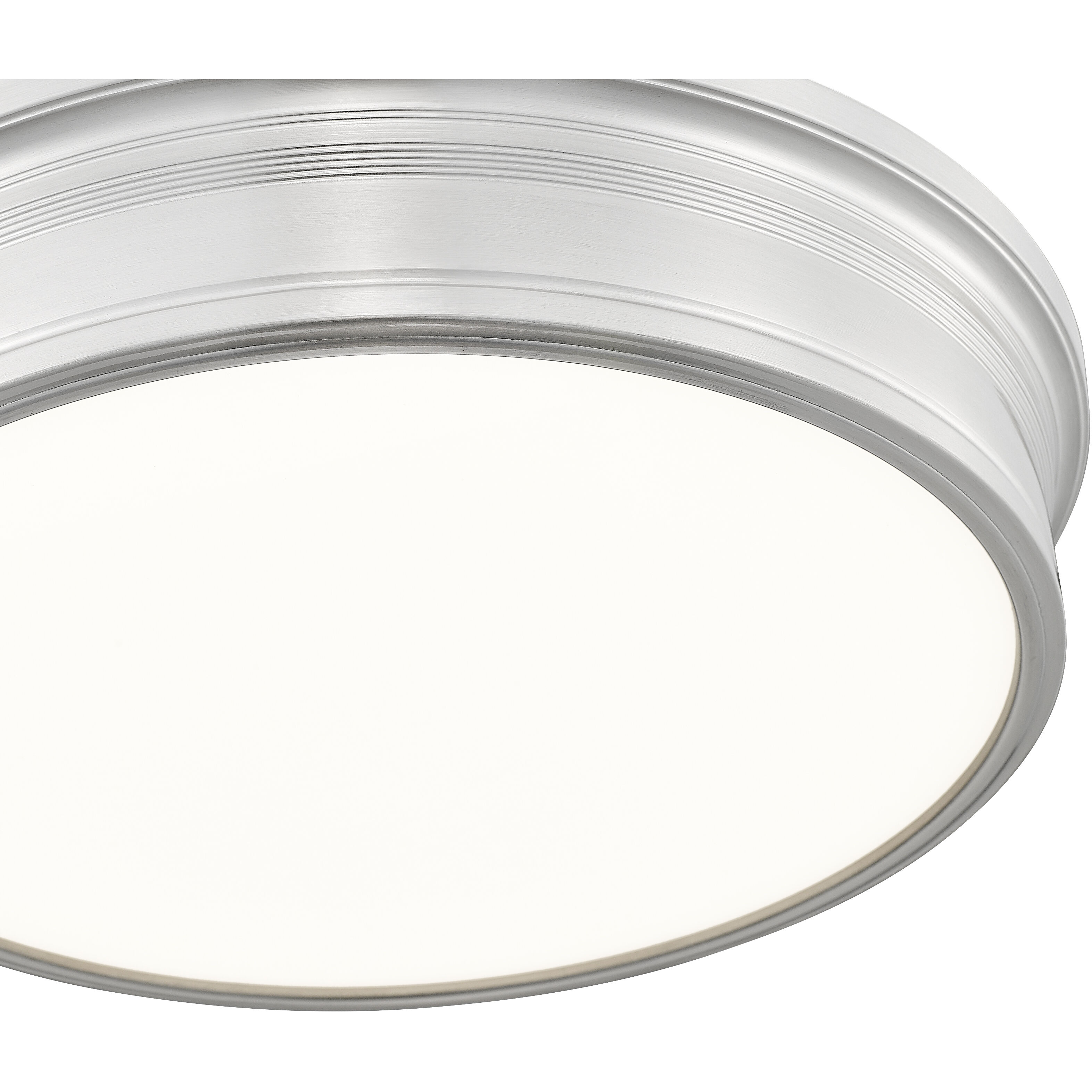Bentley LED 20 inch Brushed Nickel Flush Mount Ceiling Light