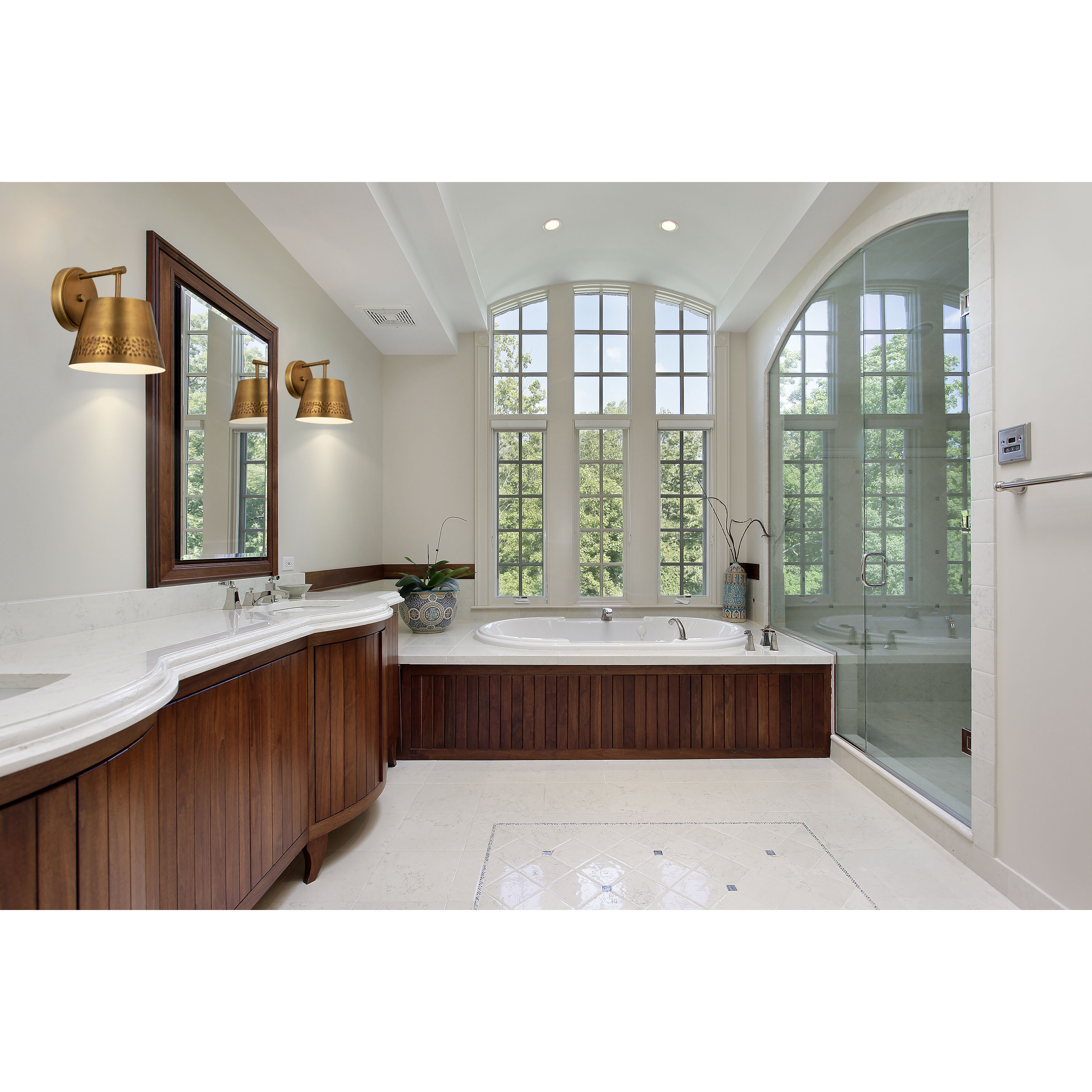 Maddox 1 Light 8 inch Rubbed Brass Wall Sconce Wall Light