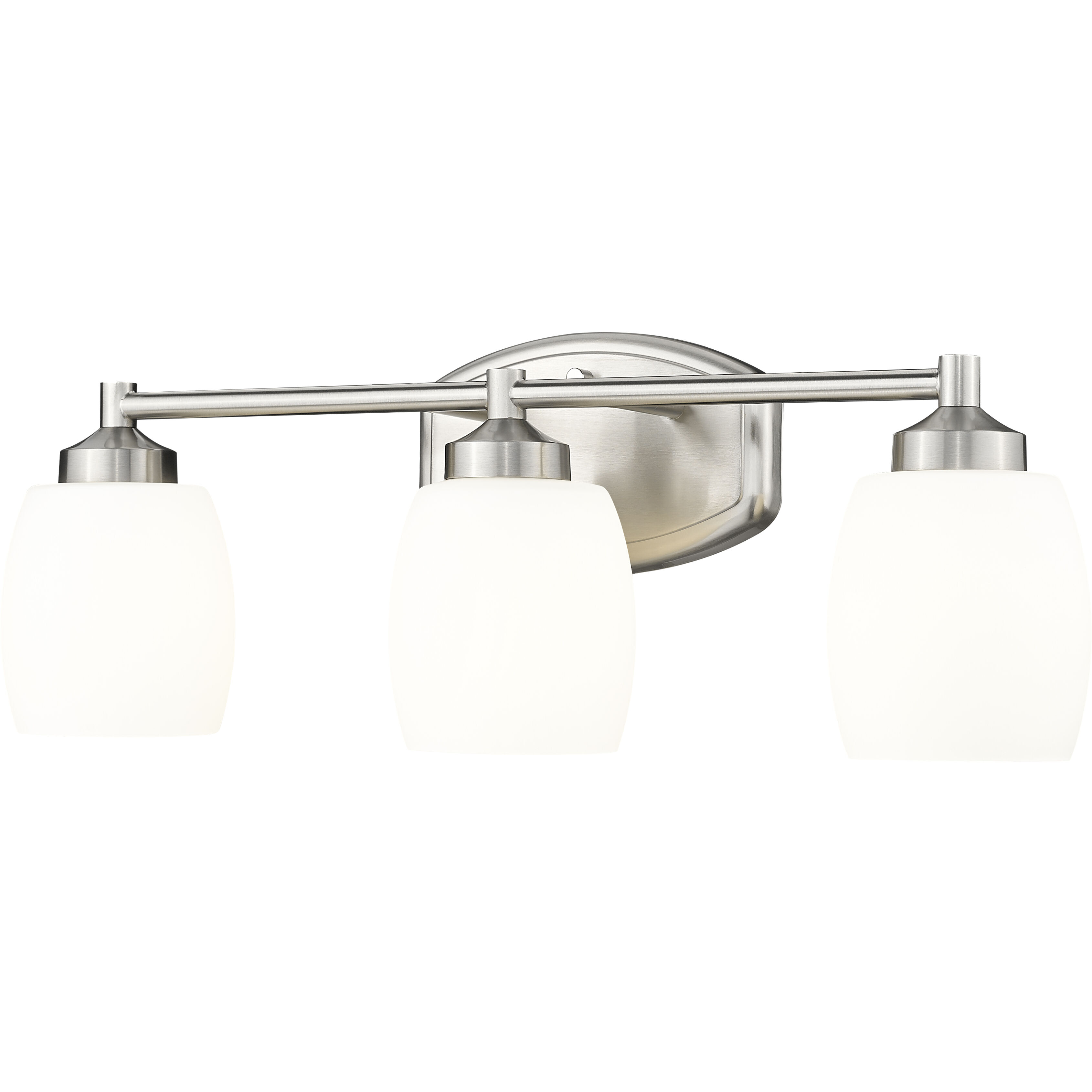 Kendrick 3 Light 23 inch Brushed Nickel Bath Vanity Light Wall Light