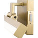 Liam LED 18 inch Modern Gold Vanity Wall Light