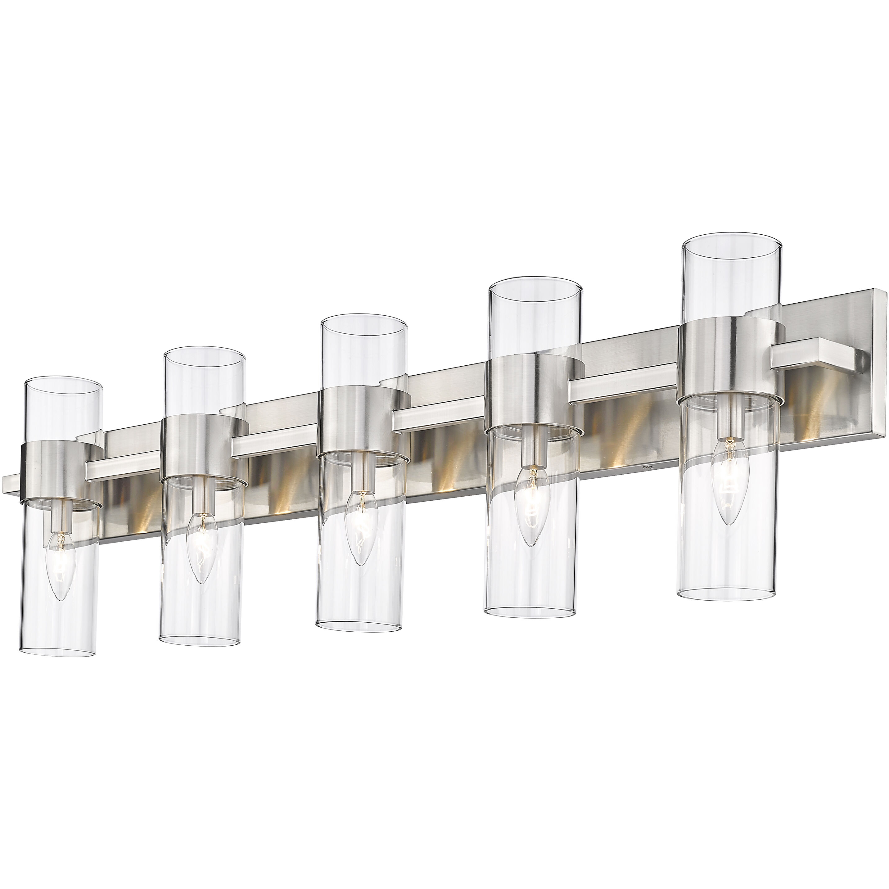 Lawson 5 Light 38 inch Brushed Nickel Vanity Wall Light