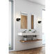 Kinsley 1 Light 5.25 inch Matte Black Wall Sconce Wall Light