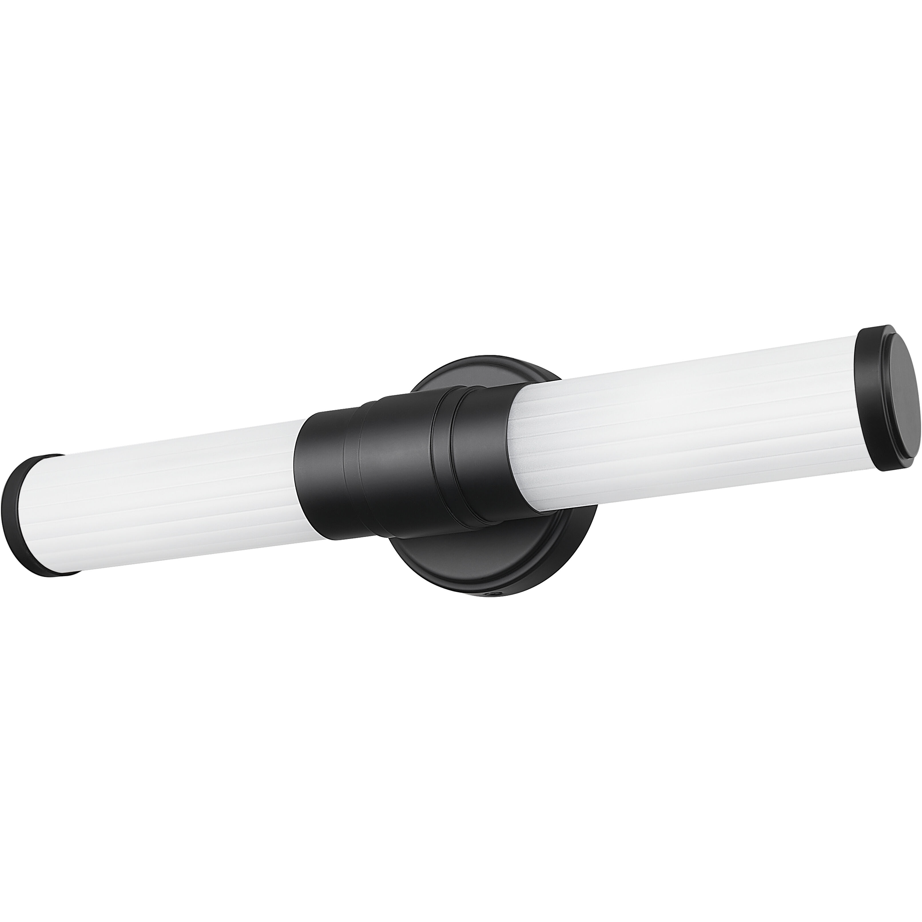 Warwick LED 18.5 inch Matte Black Bath Vanity Wall Light