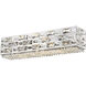 Aludra 5 Light 24.25 inch Chrome Vanity Wall Light in G9