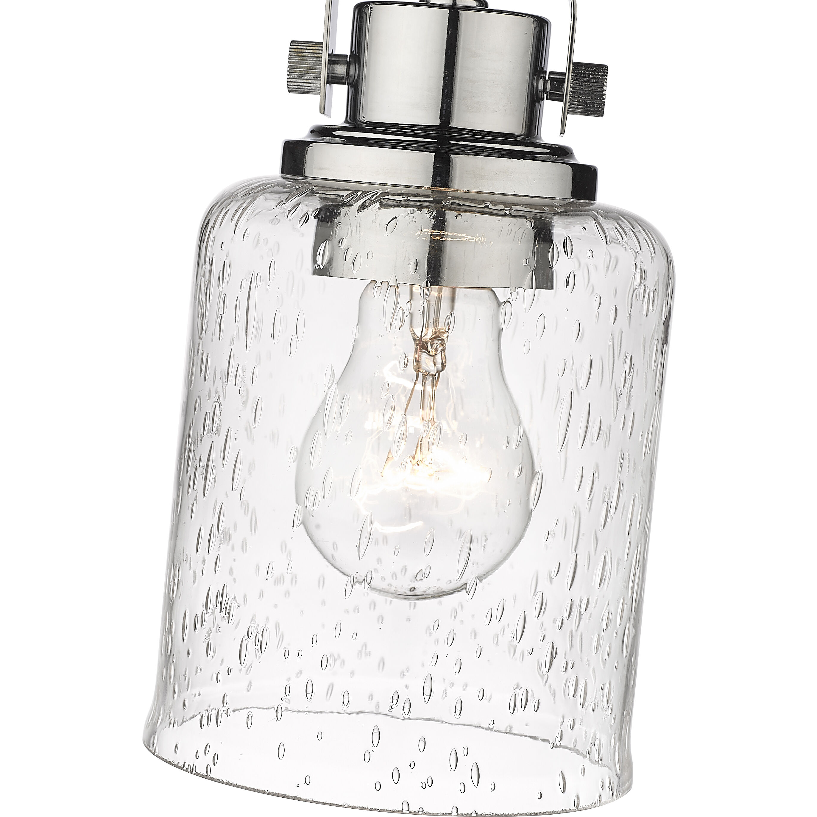 Kinsley 1 Light 5.25 inch Chrome Flush Mount Ceiling Light