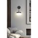 Renaud Wall Sconce Wall Light in Matte Black