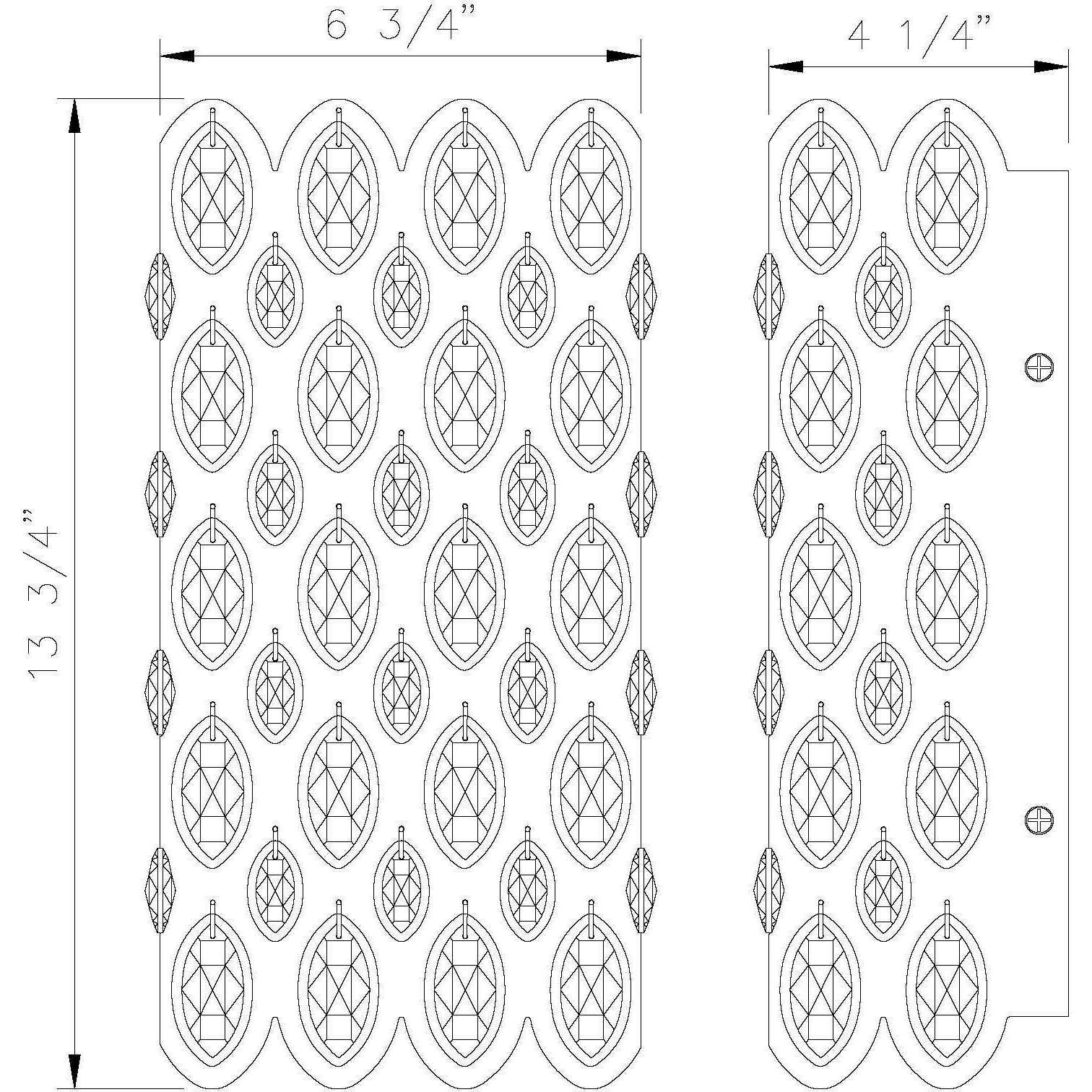 Dealey 2 Light 6.75 inch Heirloom Brass Wall Sconce Wall Light