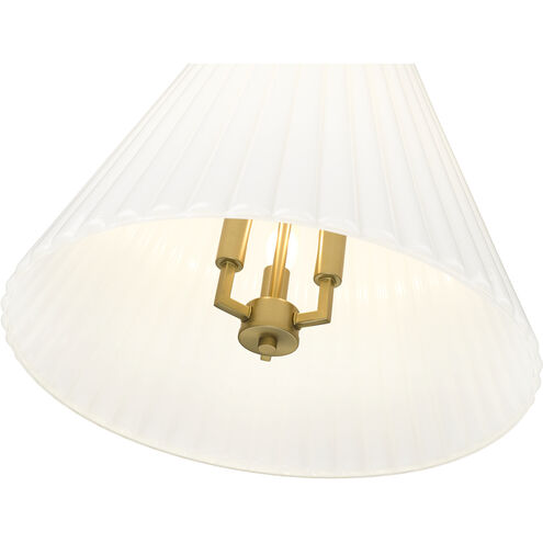 Alaric 3 Light 18 inch Modern Gold Pendant Ceiling Light