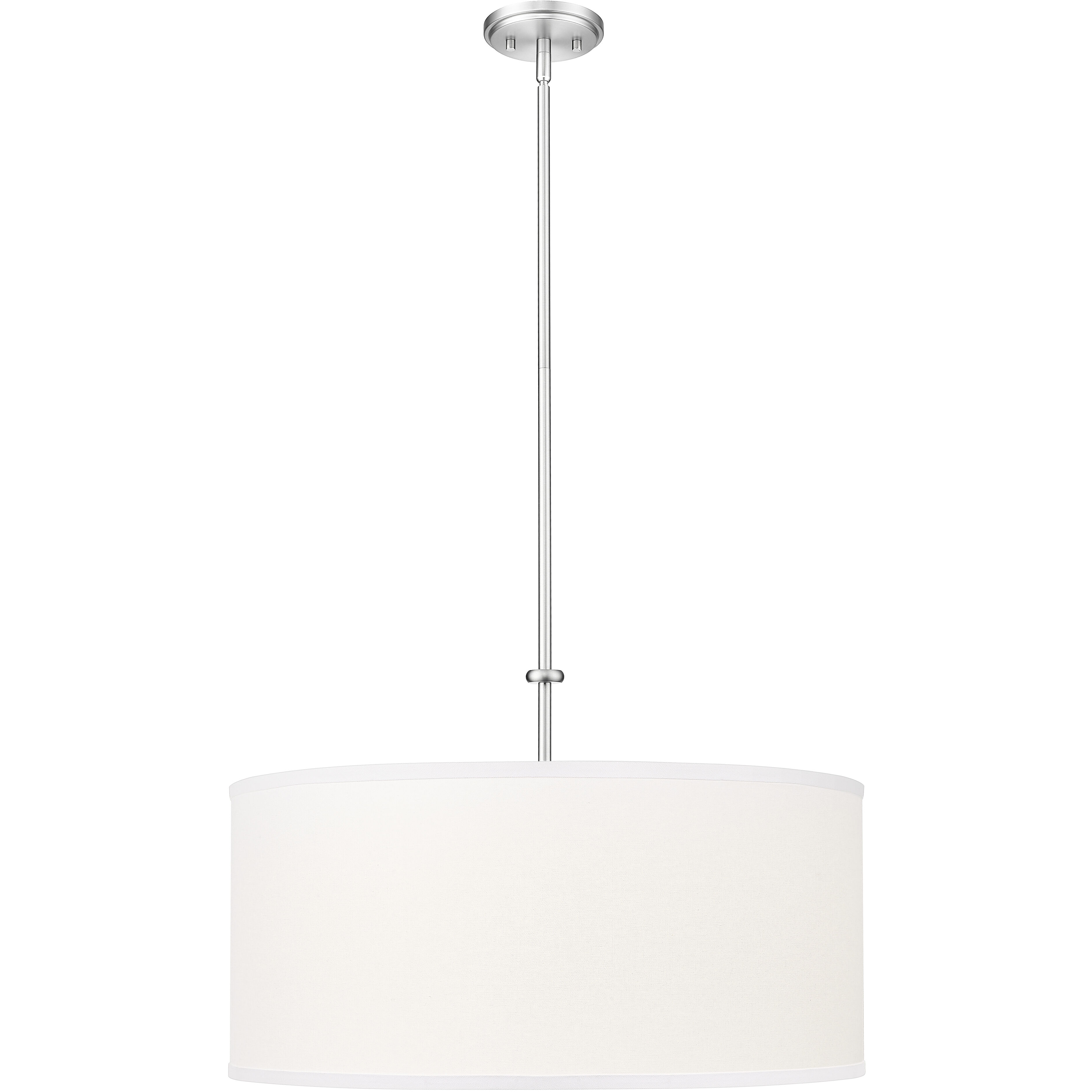 Linden Pendant Ceiling Light in Brushed Nickel