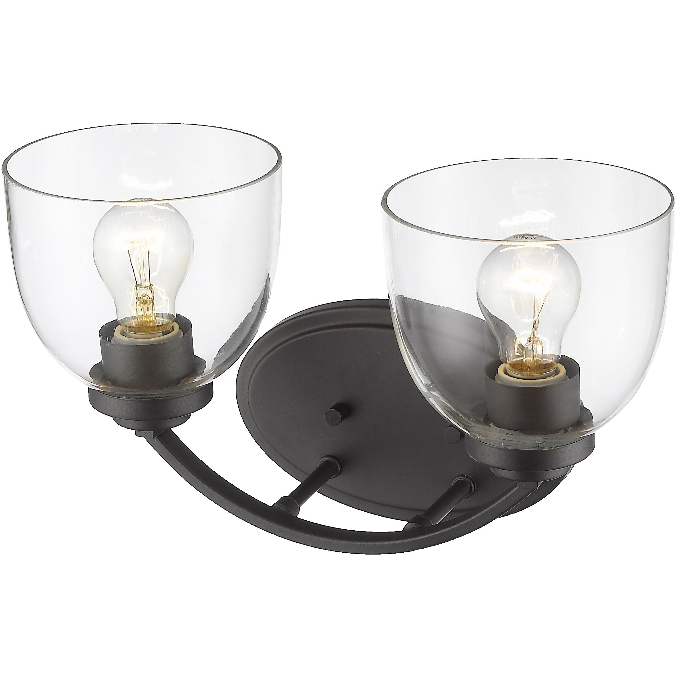 Ashton 2 Light 14.5 inch Bronze Vanity Wall Light