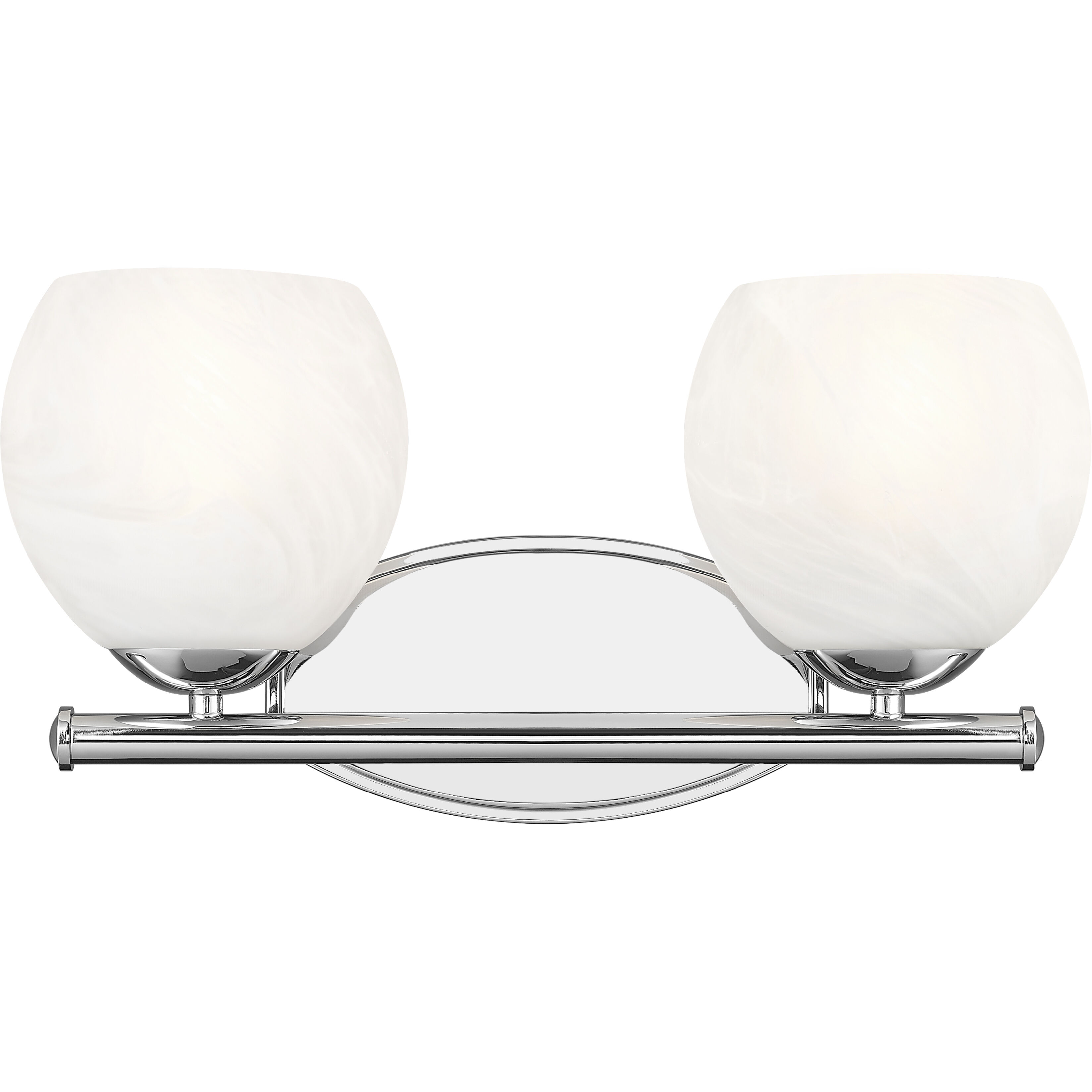 Colette Vanity Wall Light in Chrome