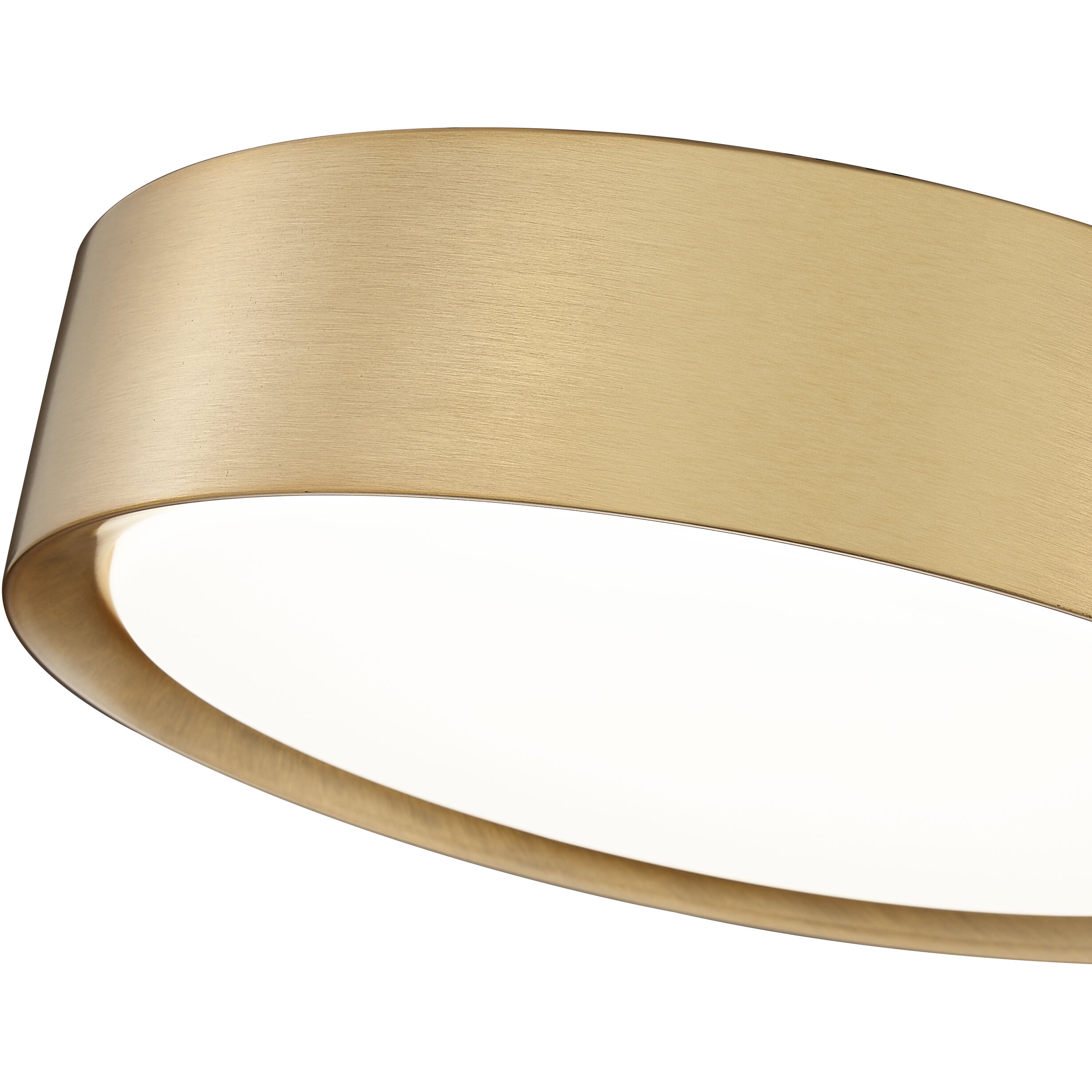 Kawan LED 12 inch Modern Gold Flush Mount Ceiling Light