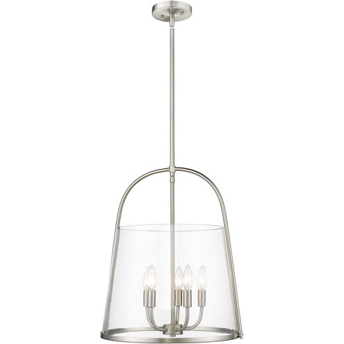 Archis 5 Light 18 inch Brushed Nickel Pendant Ceiling Light