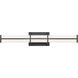 Harrison LED 25 inch Matte Black Vanity Wall Light