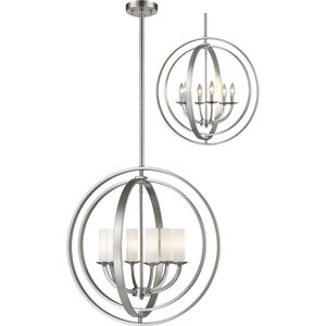 Ashling 6 Light 24.38 inch Brushed Nickel Chandelier Ceiling Light