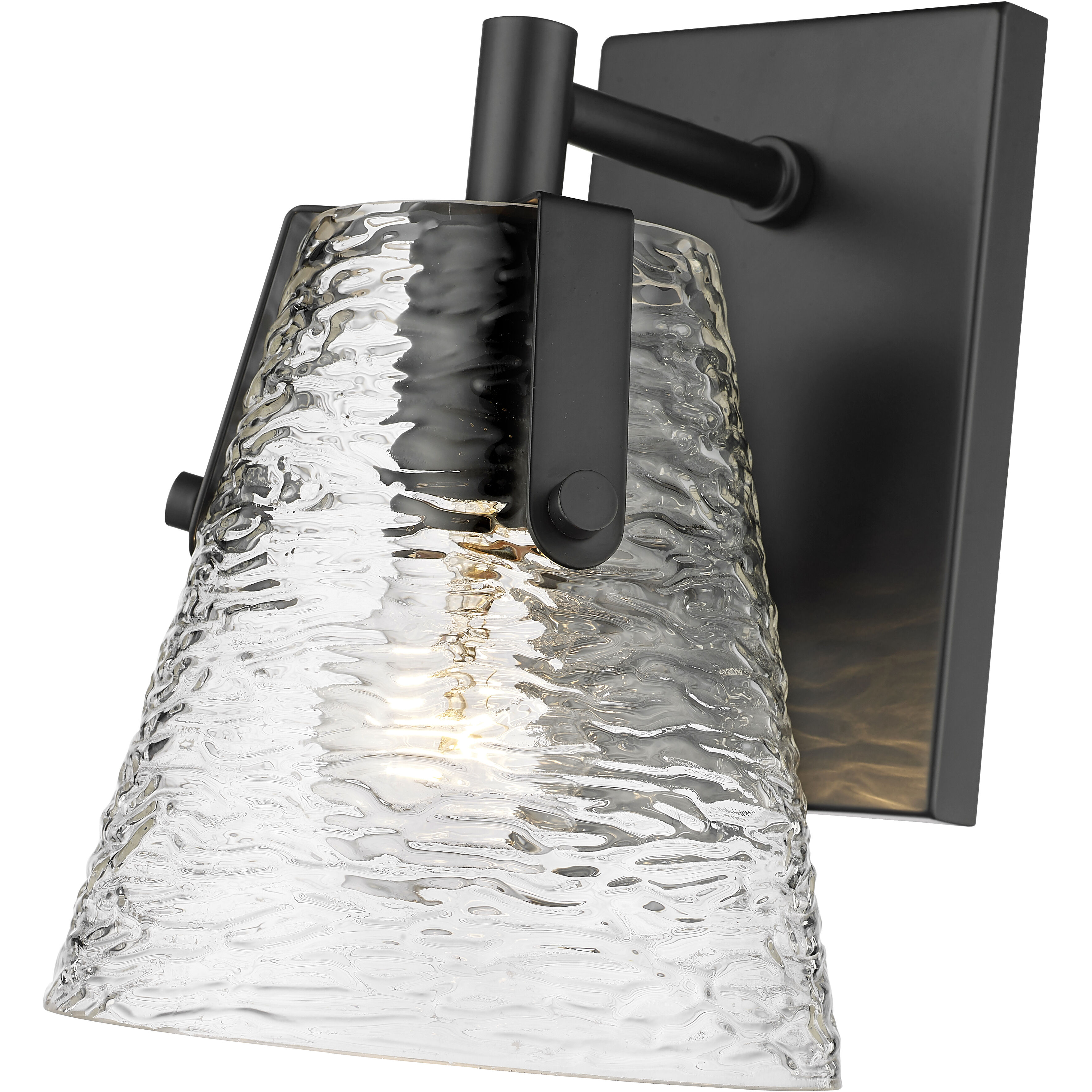 Analia 1 Light 6.5 inch Matte Black Wall Sconce Wall Light