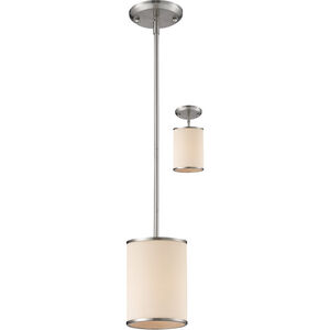 Cameo 1 Light 6 inch Brushed Nickel Pendant Ceiling Light