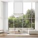 Arden 23 Light 54 inch Rubbed Brass Linear Chandelier Ceiling Light