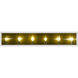 Infinity 6 Light 36 inch Chrome Vanity Wall Light