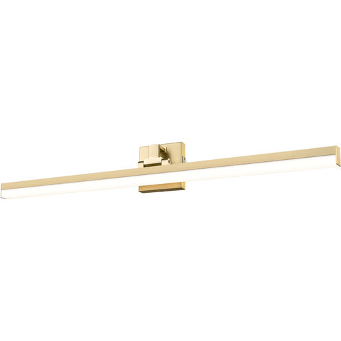 Liam LED 40 inch Modern Gold Vanity Wall Light