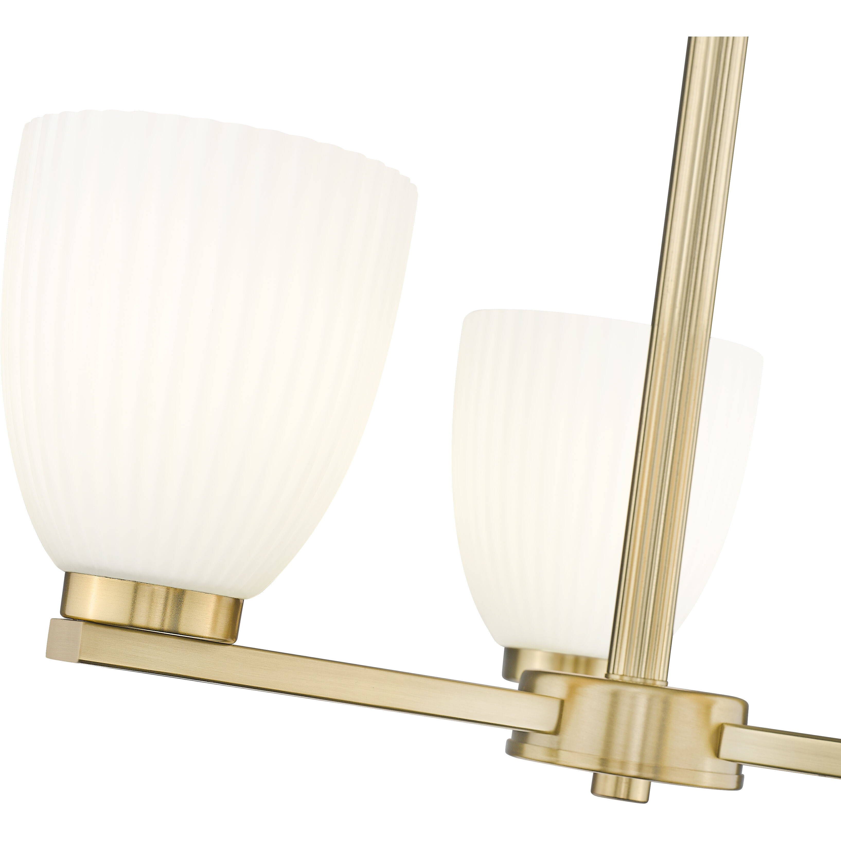 Naya 3 Light 19.25 inch Modern Gold Chandelier Ceiling Light