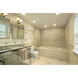Tidal 2 Light 13.25 inch Chrome Vanity Wall Light