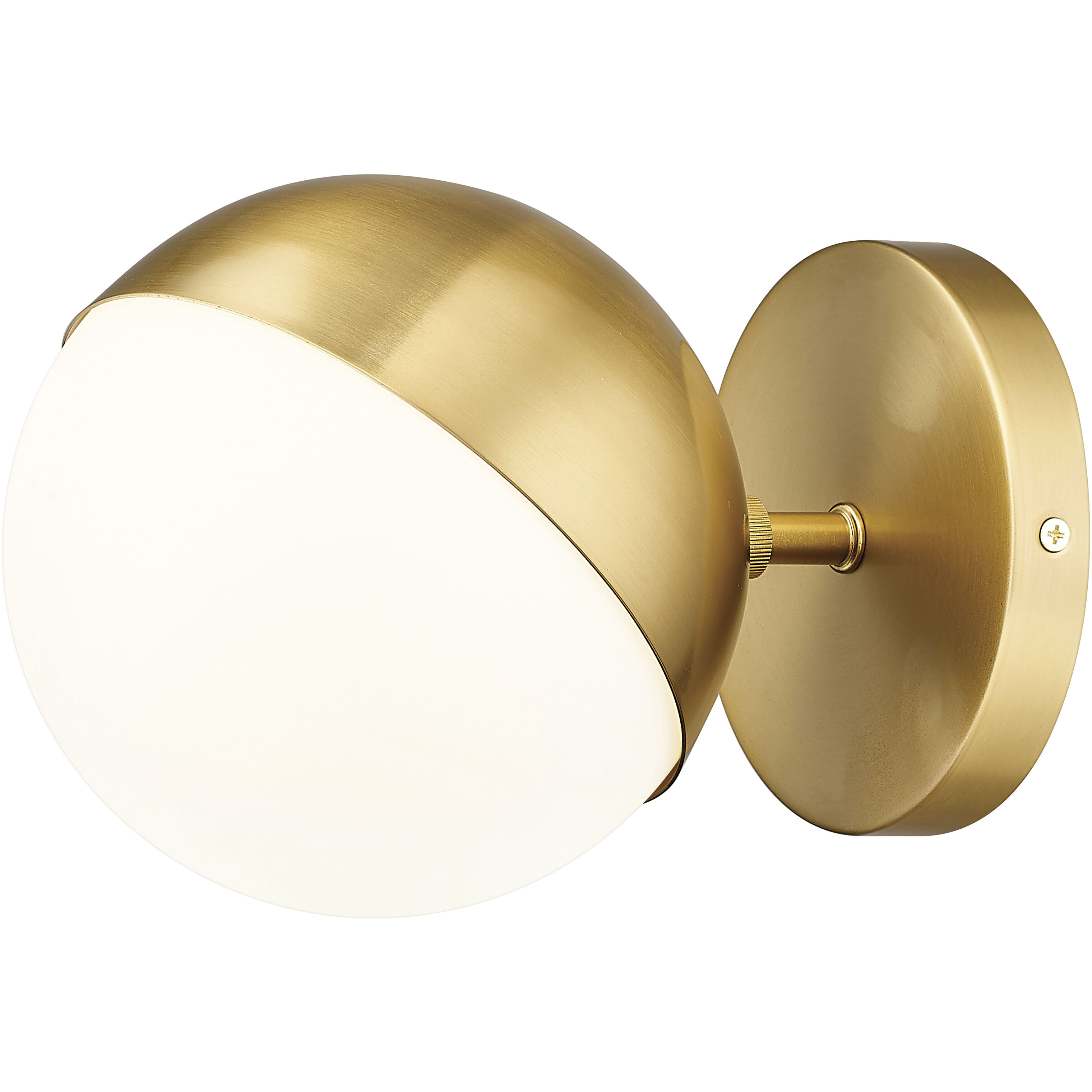 Realm Sphere 1 Light 6.25 inch Wall Sconce