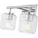 Landon 2 Light 14 inch Chrome Vanity Wall Light