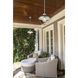 Ansel 1 Light 11 inch Galvanized Outdoor Pendant