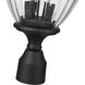Davina 3 Light 20.25 inch Black Outdoor Post Mounted Fixture in G9