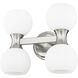 Artemis 4 Light 13 inch Brushed Nickel Vanity Wall Light