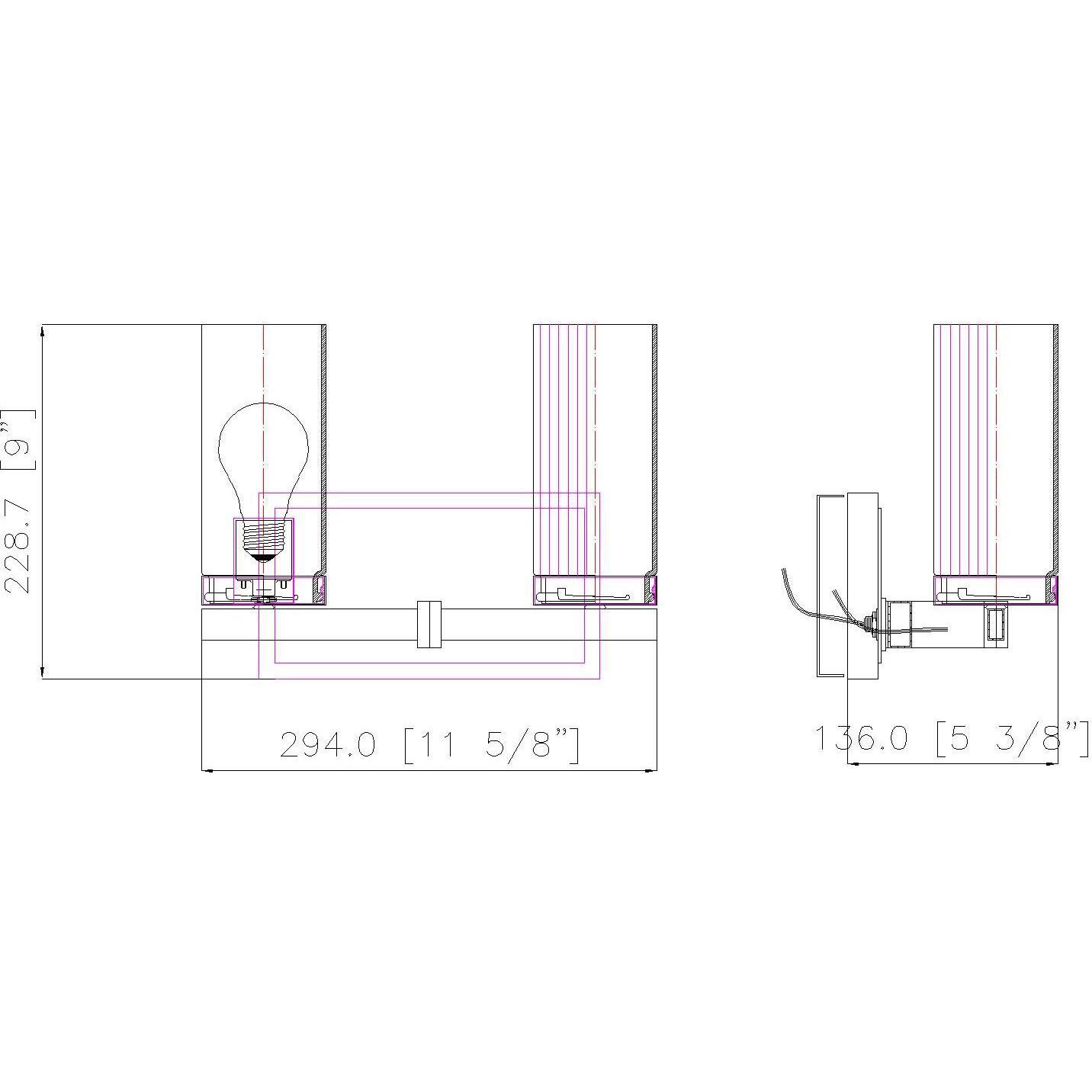 Danica 2 Light 11.75 inch Brushed Nickel Bath Vanity Light Wall Light