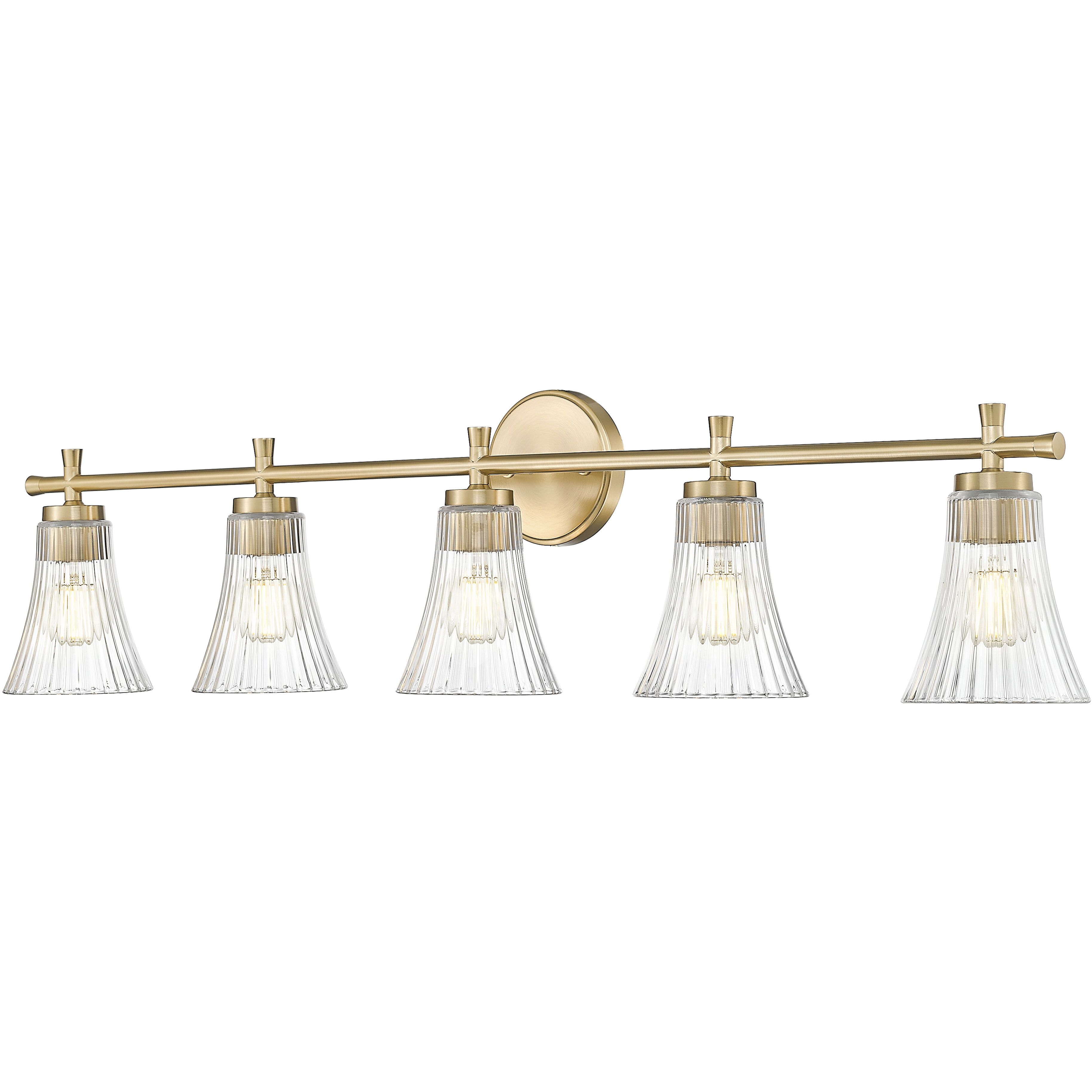 Belle 5 Light 42.00 inch Bathroom Vanity Light