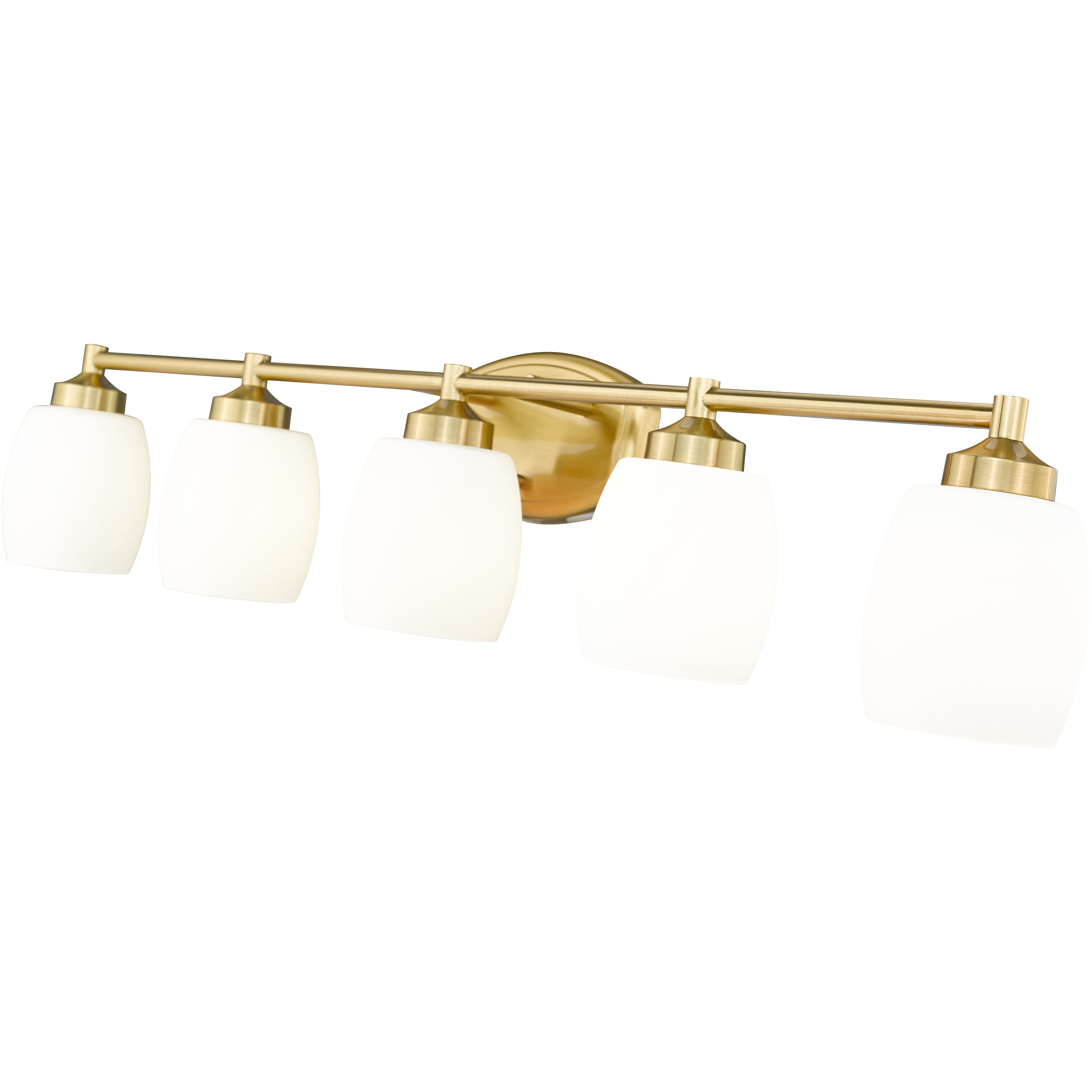 Kendrick 5 Light 39.25 inch Luxe Gold Bath Vanity Light Wall Light
