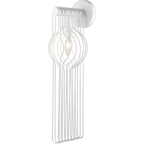 Contour 1 Light 7.75 inch White Wall Sconce Wall Light