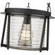 Cape Harbor 1 Light 13 inch Matte Black Pendant Ceiling Light