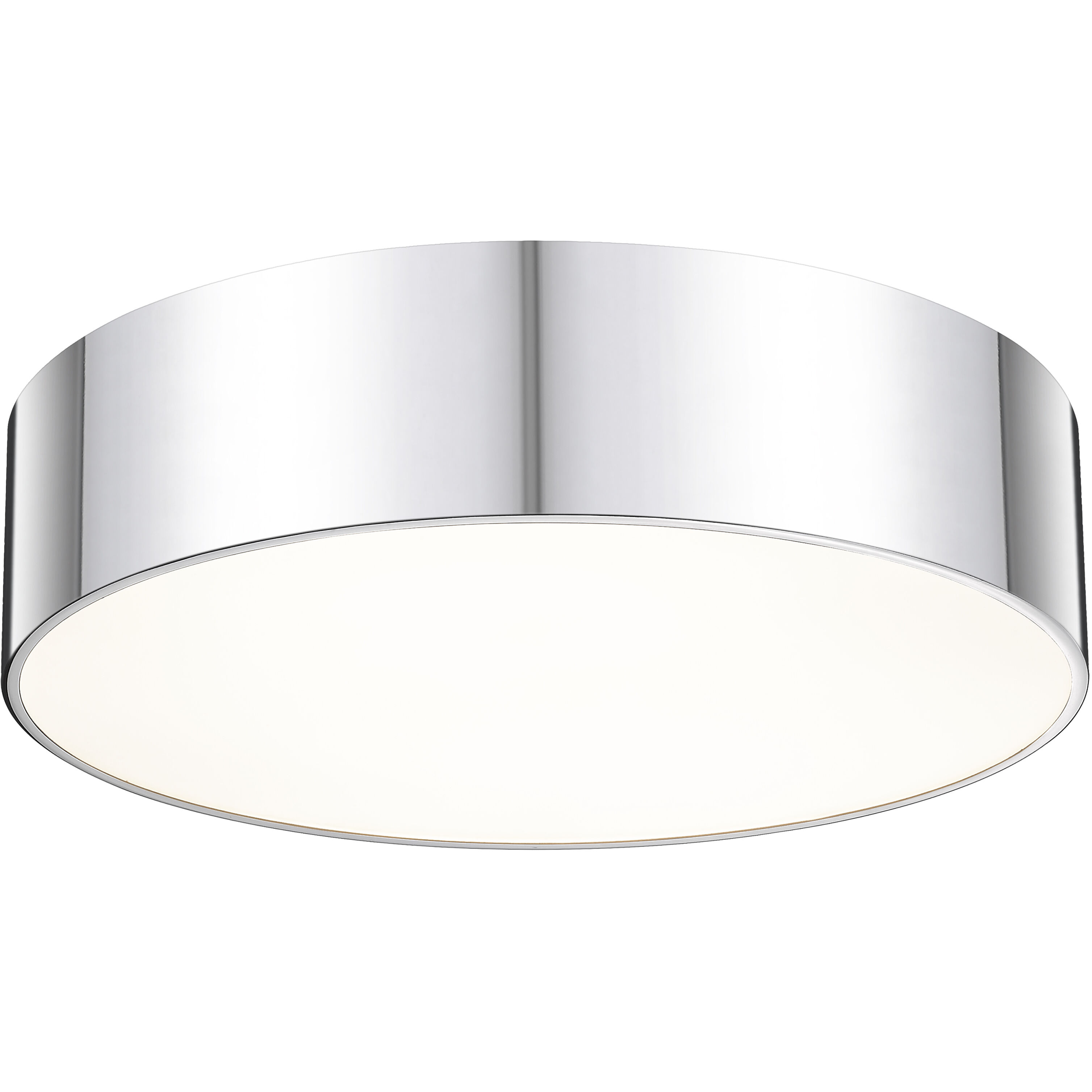 Harley 4 Light 20 inch Chrome Flush Mount Ceiling Light