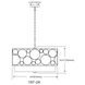Kendall 4 Light 24 inch Brushed Nickel Chandelier Ceiling Light