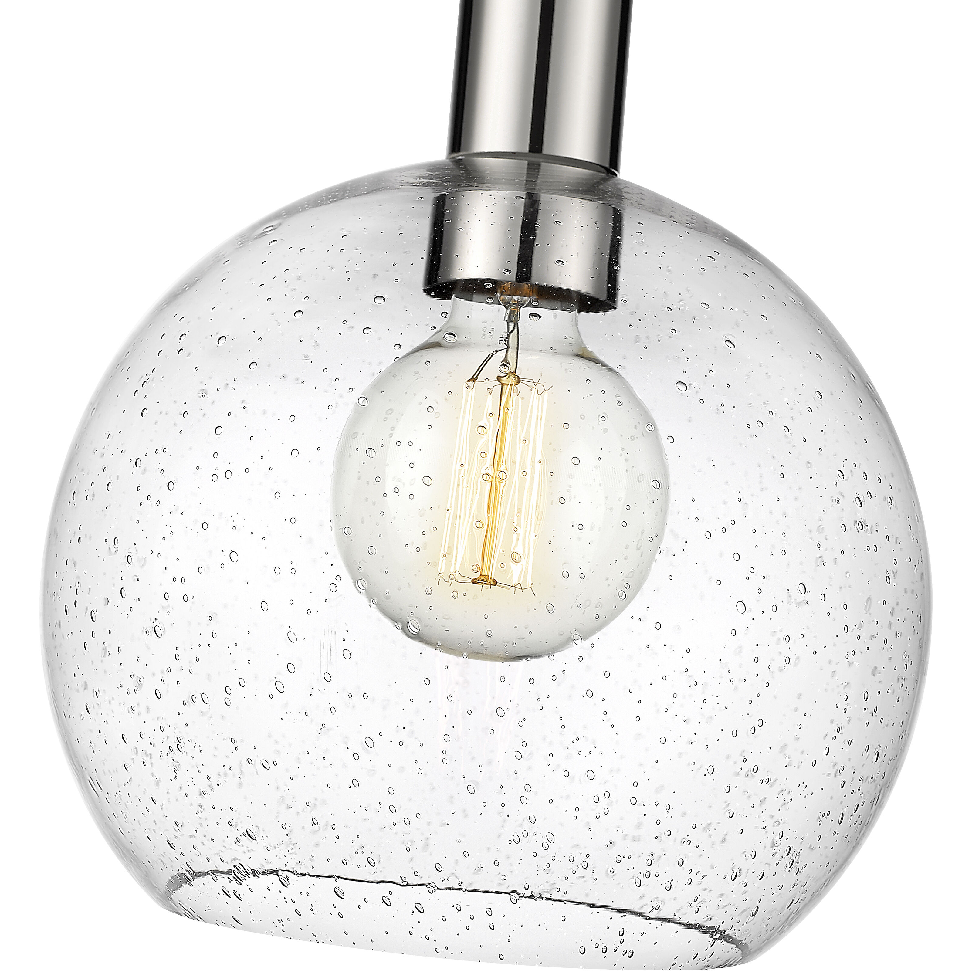 Margo 1 Light 9.75 inch Polished Nickel Pendant Ceiling Light