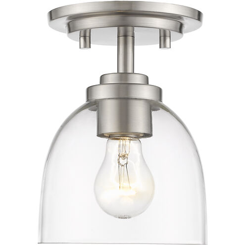 Ashton 1 Light 6 inch Brushed Nickel Flush Mount Ceiling Light
