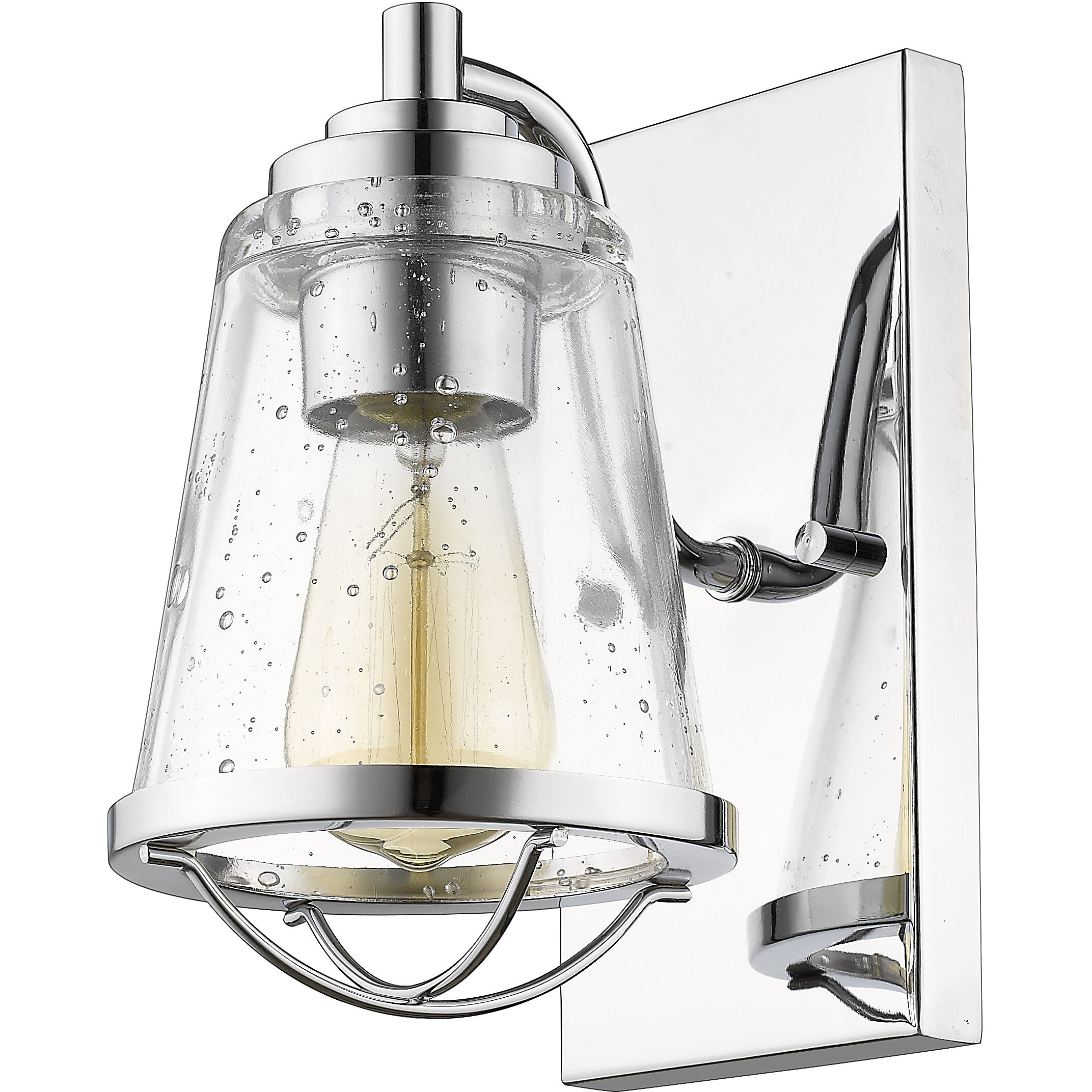 Mariner 1 Light 5.5 inch Chrome Wall Sconce Wall Light