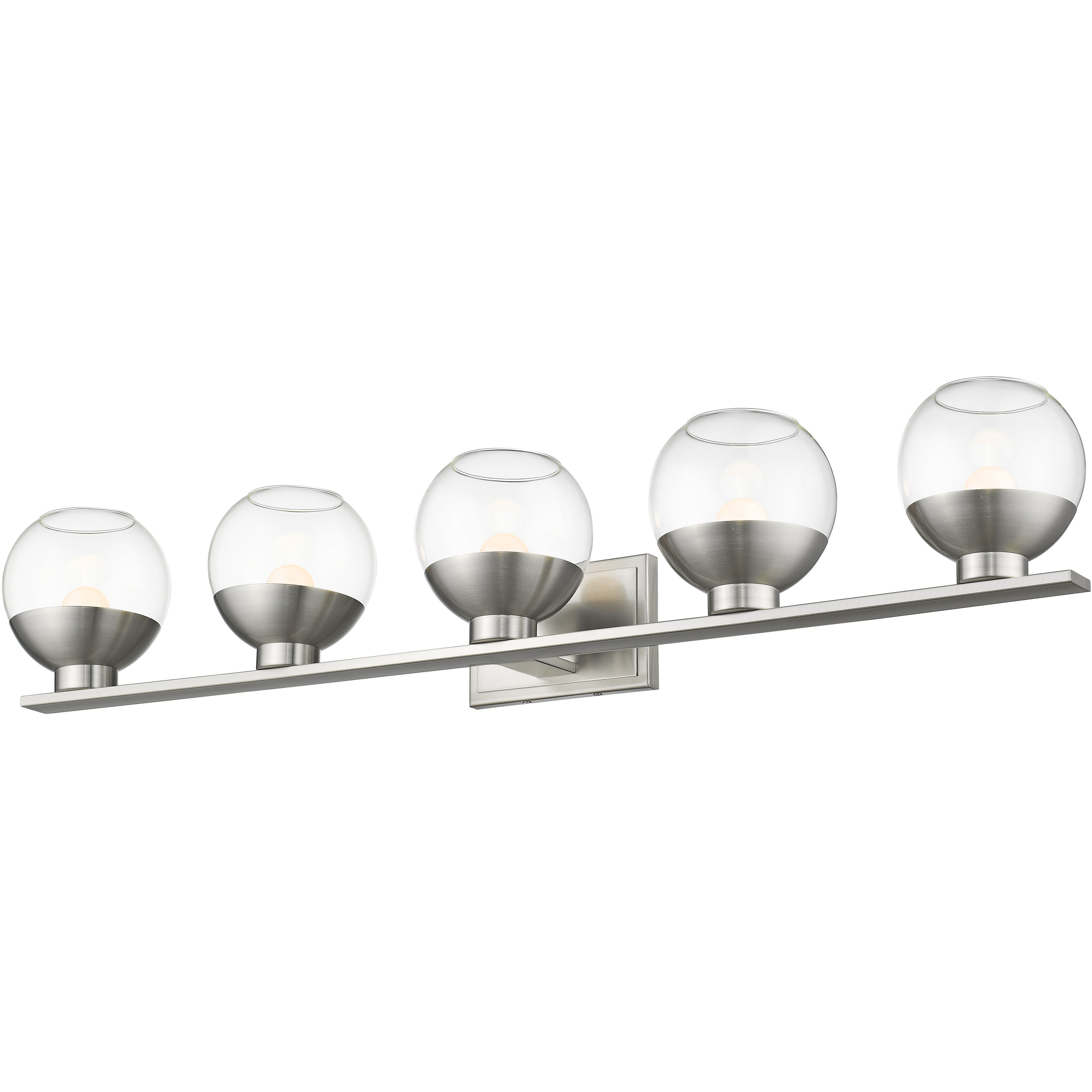 Osono LED 41.1 inch Brushed Nickel Vanity Wall Light