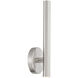 Forest LED 4.75 inch Brushed Nickel Wall Sconce Wall Light in Stain nickel Steel