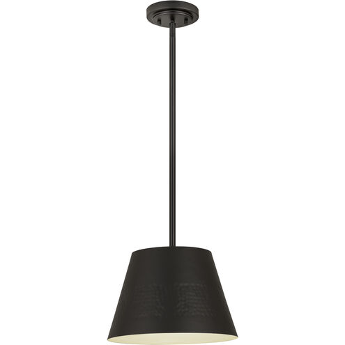 Maddox 1 Light 12 inch Matte Black Pendant Ceiling Light