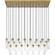 Beau 23 Light 18.00 inch Island Light